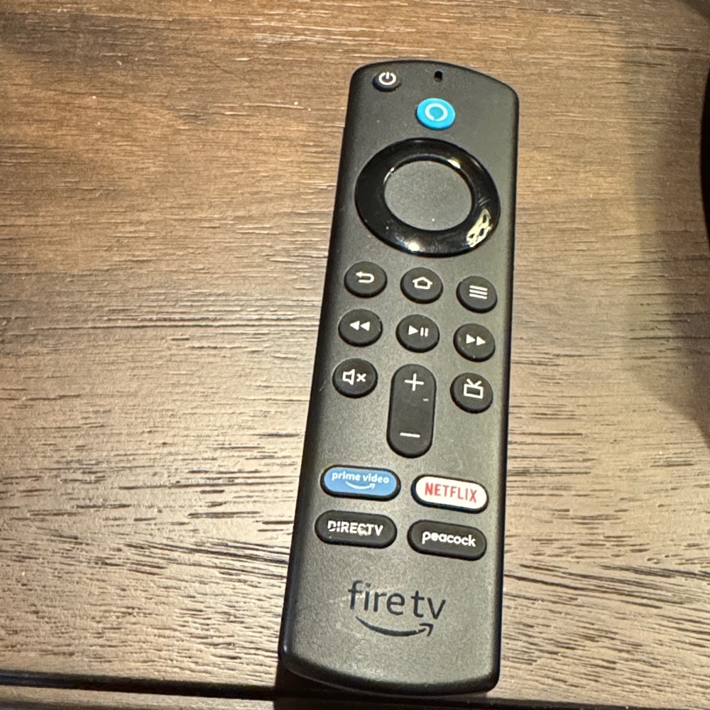 Black Media Streamer Remote